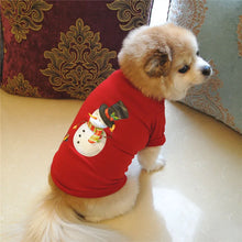 Load image into Gallery viewer, Cozy Christmas Cotton Dog Vest Festive Attire for Your Small to Medium Pup's New Year Celebration