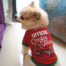 Load image into Gallery viewer, Cozy Christmas Cotton Dog Vest Festive Attire for Your Small to Medium Pup's New Year Celebration