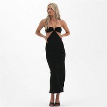 Load image into Gallery viewer, Stun in Cryptographic 2022 Summer Maxi Dress Sexy Elegant and Ready for Any Party Shop Now for Unforgettable Nights