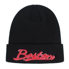 Load image into Gallery viewer, New York Los Angeles Embroidered Beanie Hat Fashionable Winter Headwear