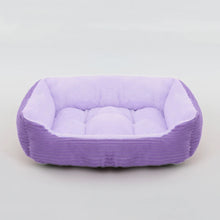 Load image into Gallery viewer, Dog Cat Pet Square Plush Kennel Medium Small Dog Sofa Bed Cushion Calming House Pet Supplies Accessories