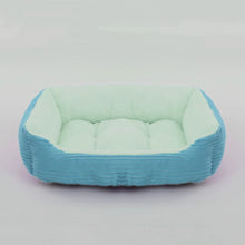 Load image into Gallery viewer, Dog Cat Pet Square Plush Kennel Medium Small Dog Sofa Bed Cushion Calming House Pet Supplies Accessories