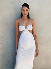 Load image into Gallery viewer, Stun in Cryptographic 2022 Summer Maxi Dress Sexy Elegant and Ready for Any Party Shop Now for Unforgettable Nights