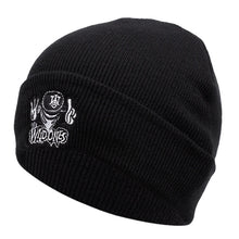 Load image into Gallery viewer, Fashionable Character Embroidered Knit Beanie Winter Ski Hat Men Women