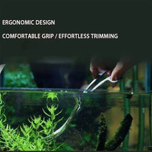 Load image into Gallery viewer, Aquarium Scissors Tweezers Set Stainless Steel High Quality Mirror Polished Plant Water Grass Scissors Fish Tank Cleaning Tool