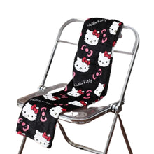 Load image into Gallery viewer, Women's Cartoon Cat Pajama Pants in Black and White