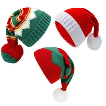 Load image into Gallery viewer, Christmas baby hat styles 4, 5, and 6
