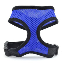 Load image into Gallery viewer, Blue training harness for dogs and cats