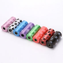 Load image into Gallery viewer, Dog Waste Bag Multicolored 30 Rolls Bag product 31 Rolls of dog waste bags variety of colors