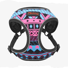 Load image into Gallery viewer, Reflective Dog Harness For Dogs and Cats Art Style 2