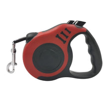 Load image into Gallery viewer, Retractable leash for dogs and cats red color