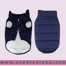 Load image into Gallery viewer, Winter coats for dogs Blue Color