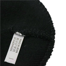 Load image into Gallery viewer, Acrylic Letter Embroidered Knit Beanie Unisex Winter Hat 12 Colors
