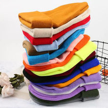 Load image into Gallery viewer, Cute Solid Knit Beanie Cozy Winter Fashion for Ladies and Gents
