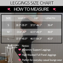 Load image into Gallery viewer, Maternity Leggings High Waist Belly Support Pants for Pregnant Women | Postpartum Slimming &amp; Body Shaping Yoga Trousers
