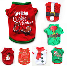 Load image into Gallery viewer, Cozy Christmas Cotton Dog Vest Festive Attire for Your Small to Medium Pup&#39;s New Year Celebration
