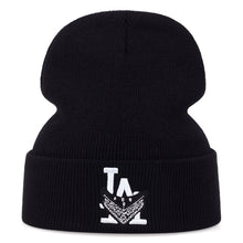 Load image into Gallery viewer, Street Dancer Letter Embroidered Knit Hat Urban Style for Winter
