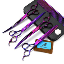 Load image into Gallery viewer, 8 Inch Pet Hairdressing Scissors Stainless Steel High Class Set

