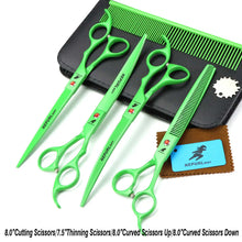 Load image into Gallery viewer, 8 Inch Pet Hairdressing Scissors Stainless Steel High Class Set
