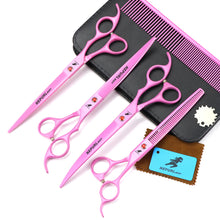 Load image into Gallery viewer, 8 Inch Pet Hairdressing Scissors Stainless Steel High Class Set
