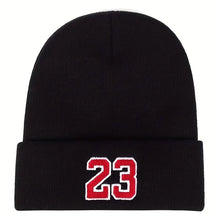 Load image into Gallery viewer, Embroidered Numbered Beanies Hip Winter Fashion for All

