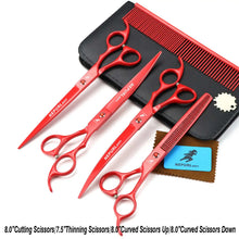 Load image into Gallery viewer, 8 Inch Pet Hairdressing Scissors Stainless Steel High Class Set
