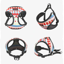 Load image into Gallery viewer, Reflective Dog Harness For Dogs and Cats Different views from different angles
