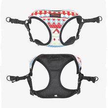 Load image into Gallery viewer, Reflective Dog Harness For Dogs and Cats Face and Back View
