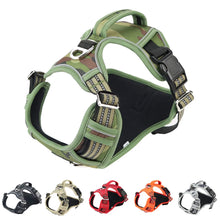 Load image into Gallery viewer, Variety of colors of Heavy Duty Reflective Dog Harness
