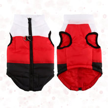 Load image into Gallery viewer, Warm Coat Jacket Windproof Vest Black color Front and Back View
