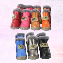 Load image into Gallery viewer, Warm Waterproof Shoes For Dogs For Winter Time Variety of colors
