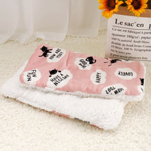 Load image into Gallery viewer, Winter Pet Bed Soft Blanket For Dogs and Cats Pink Color
